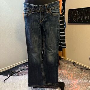 Aeropostale Hailey Skinny Flare Leg Jeans